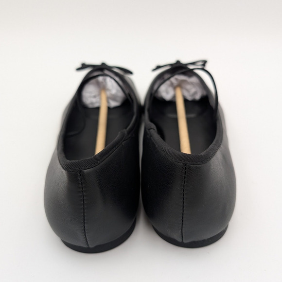 Reaction Kenneth Cole Copy Tap Ballet Flat Women's Black Size US9.5 EU40.5 - Picture 5 of 12